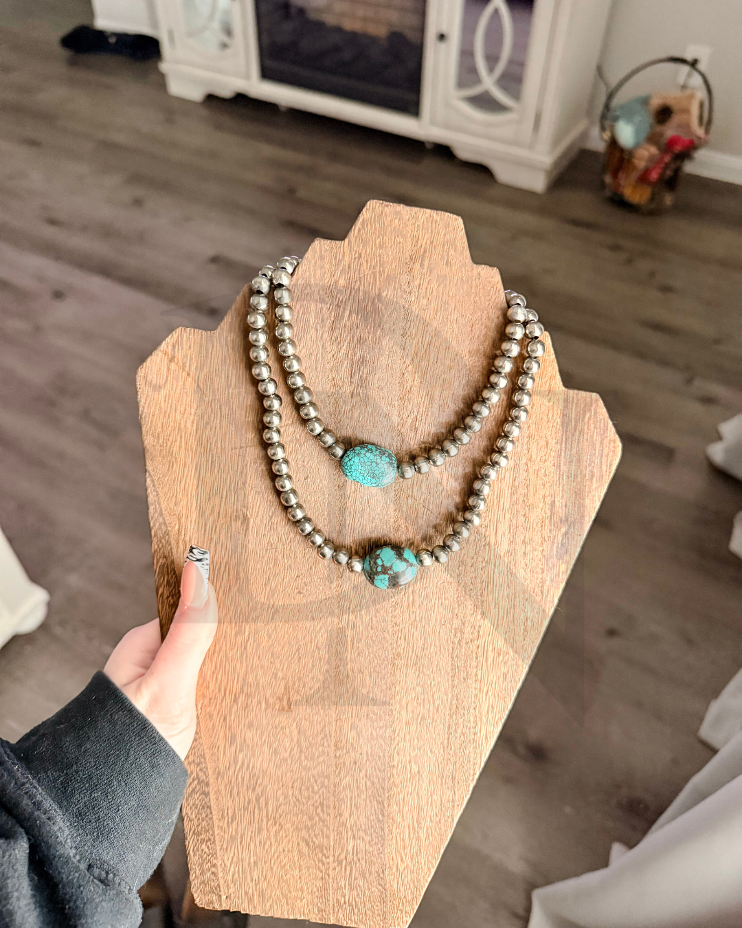 Chunky Turquoise Necklace