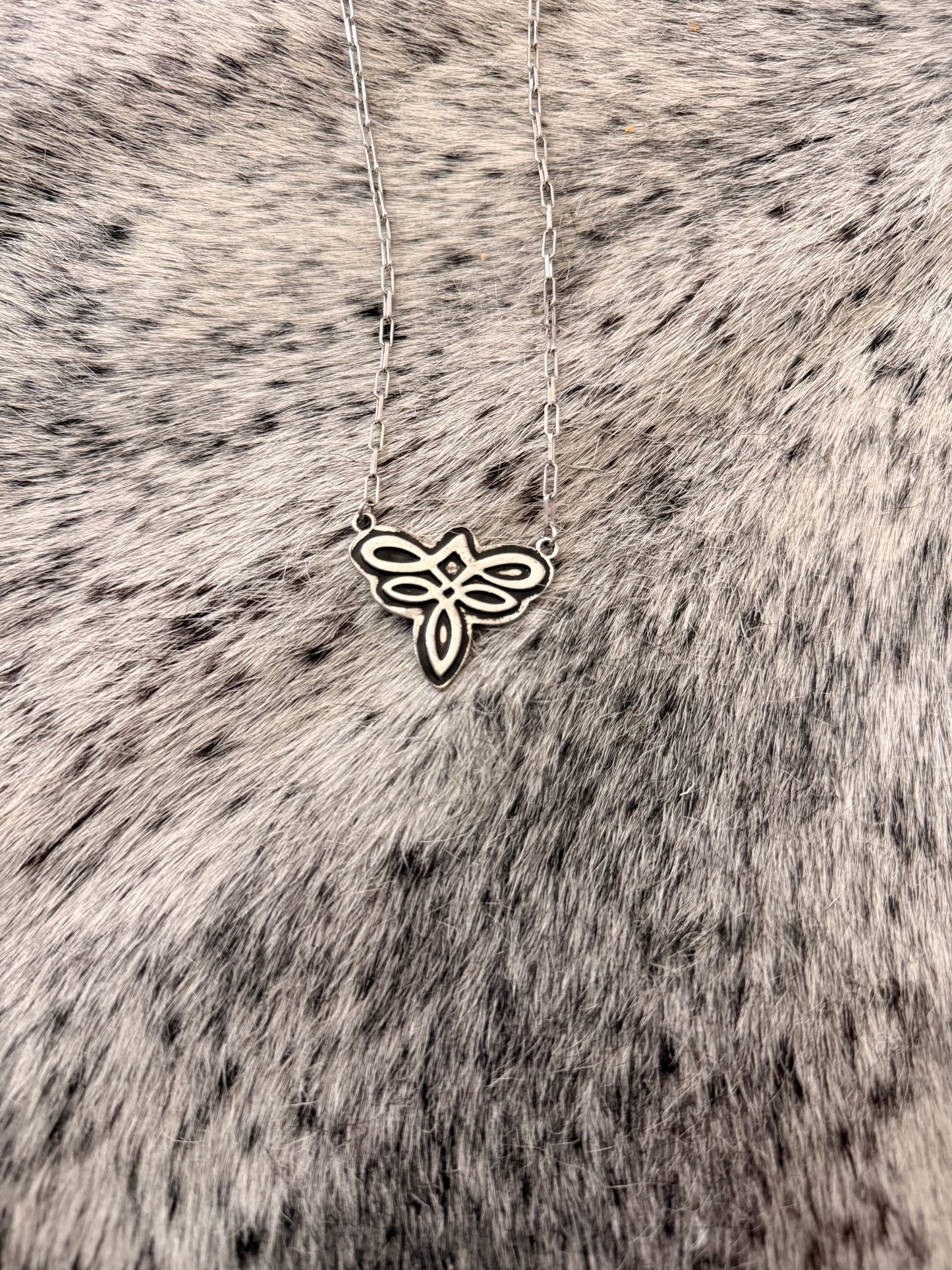 Boot Stitch Necklace