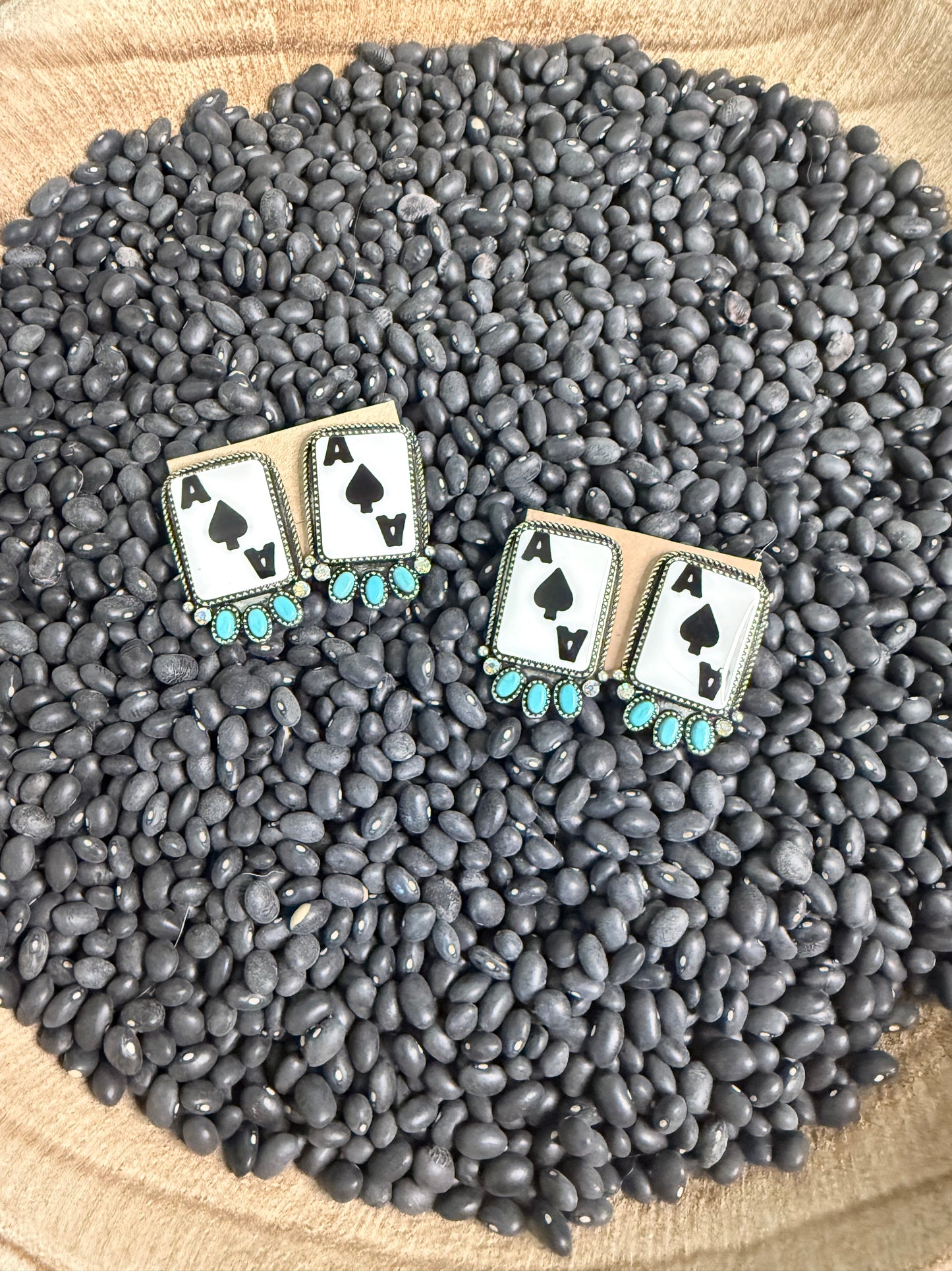 Ace Turquoise Studs!