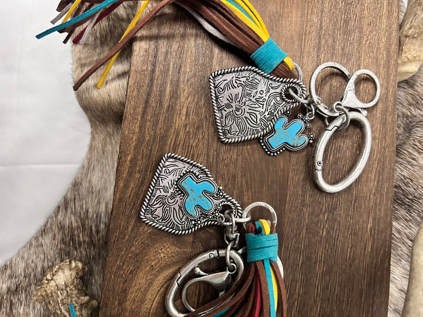 Welding tag keychain