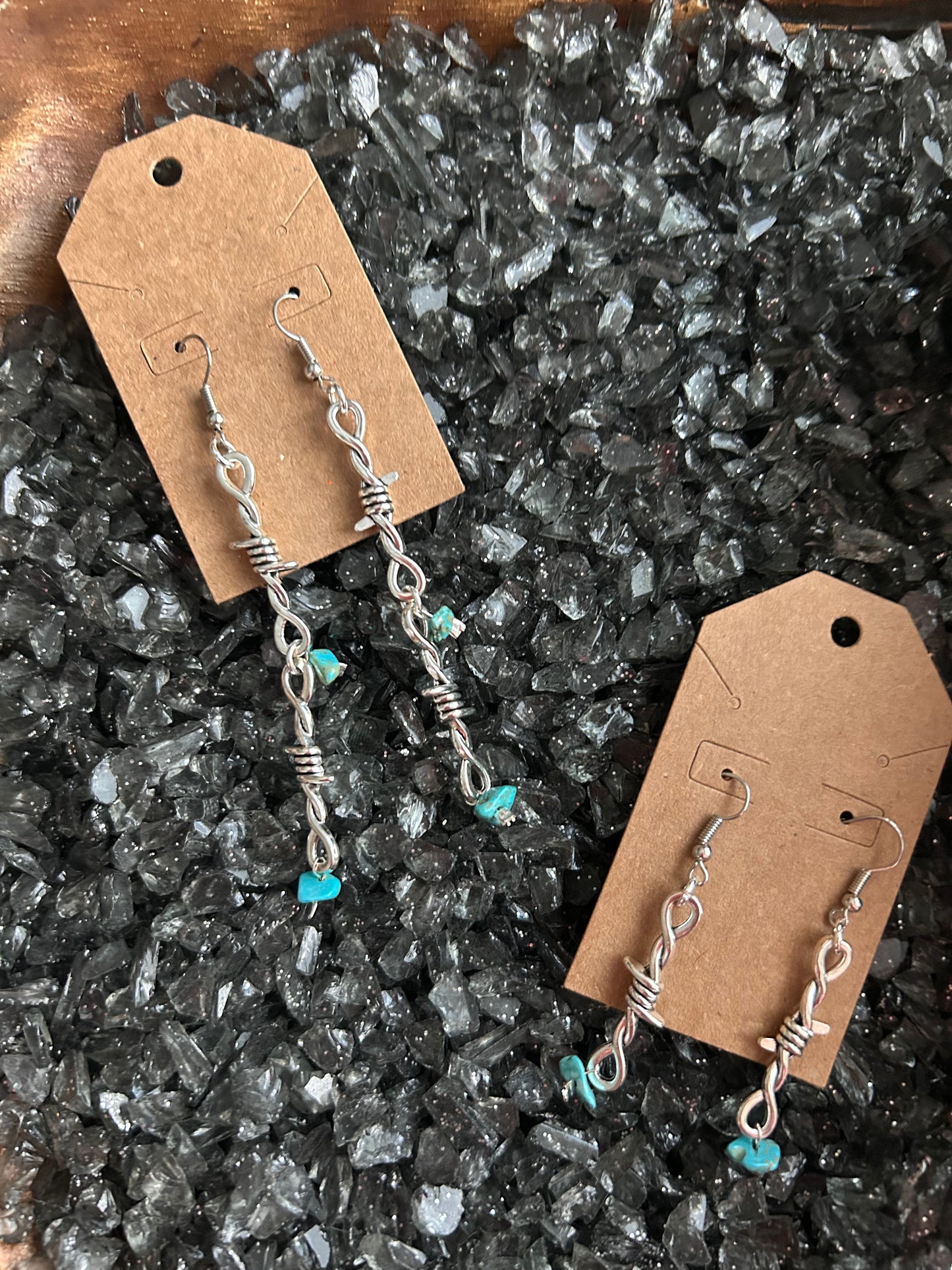 Barbwire Earrings