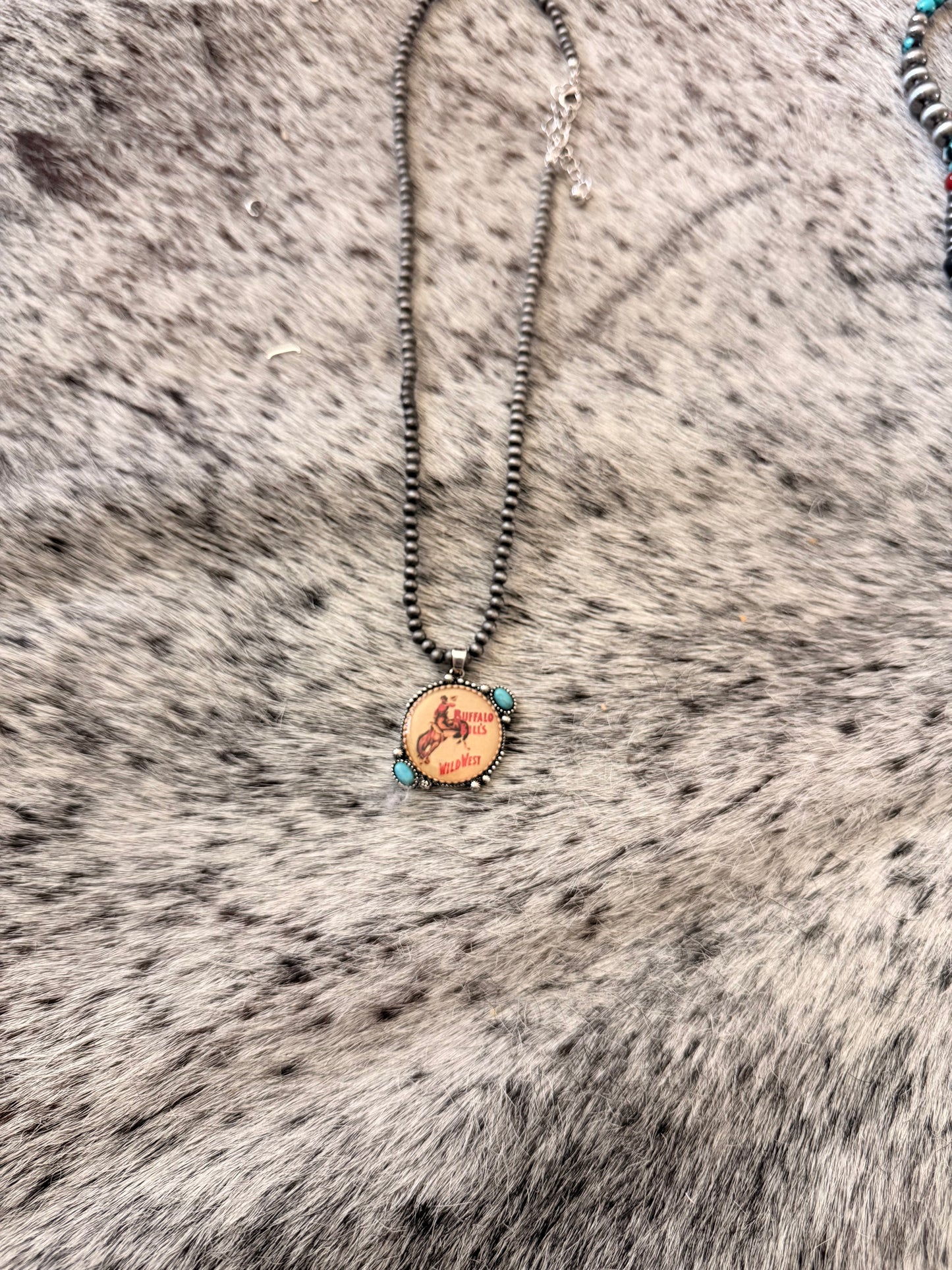 Cowboy Pendent Necklace