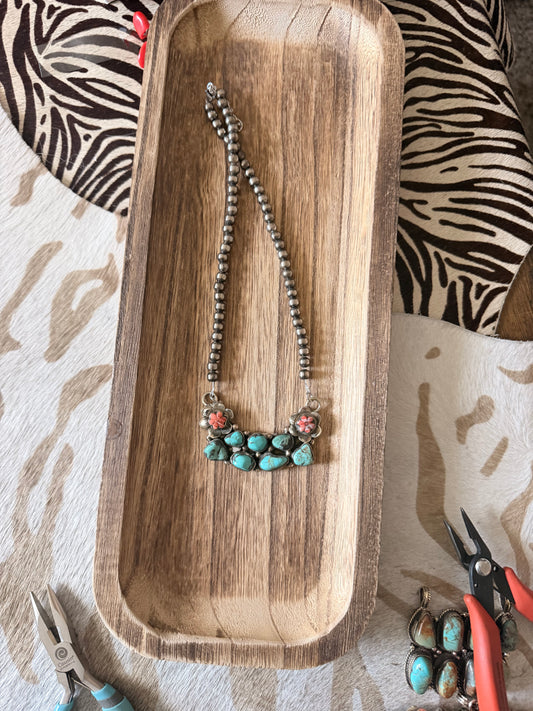 2 Flower Pendent