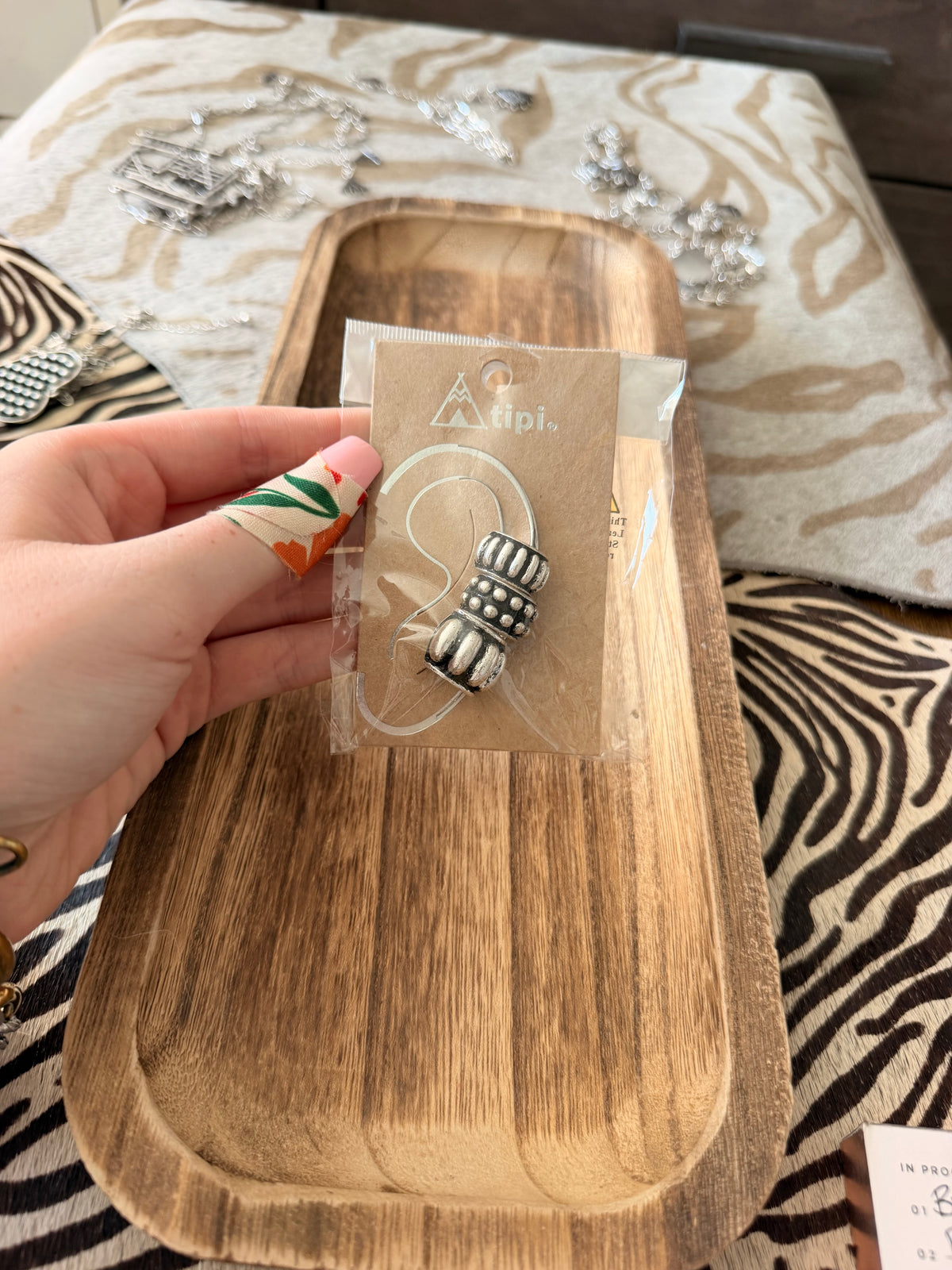 Half Dot Cuff Earrings