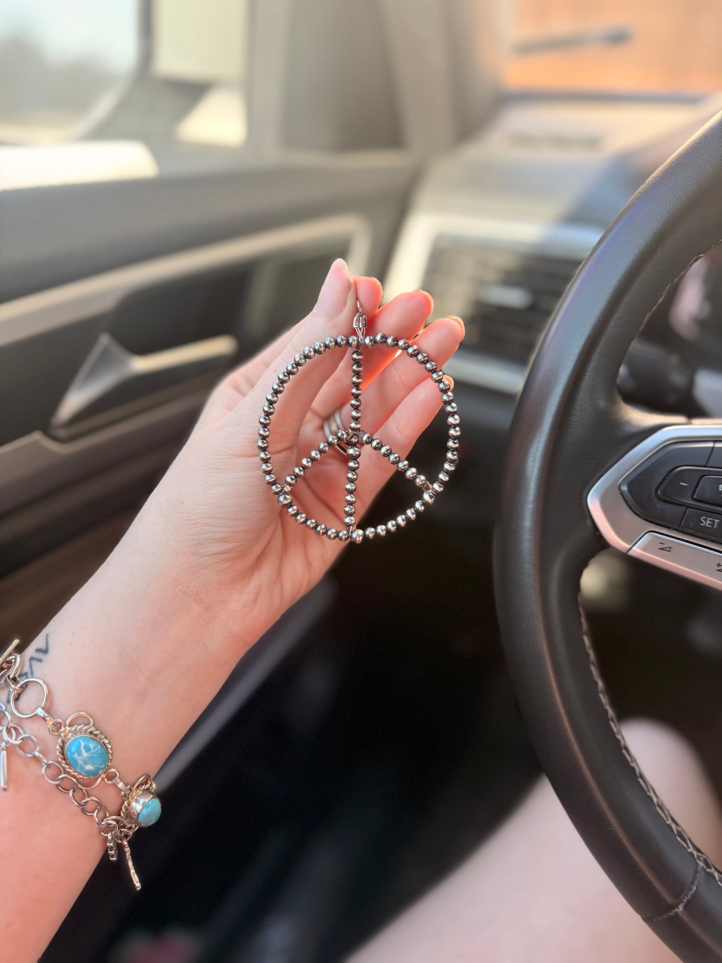 (Authentic) Peace Sign Charm