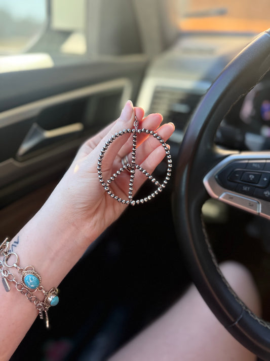 (Authentic) Peace Sign Charm