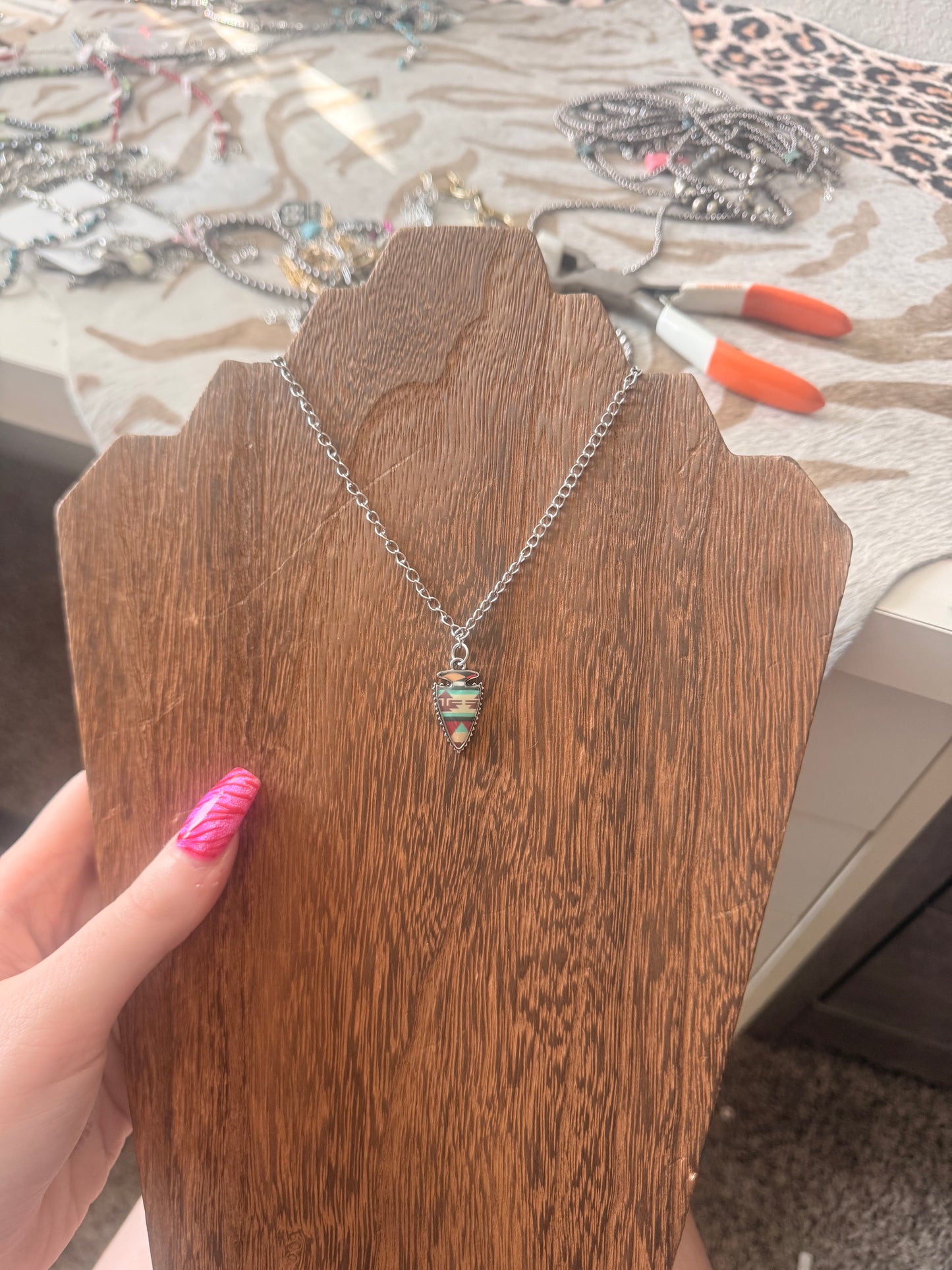 Arrowhead necklace