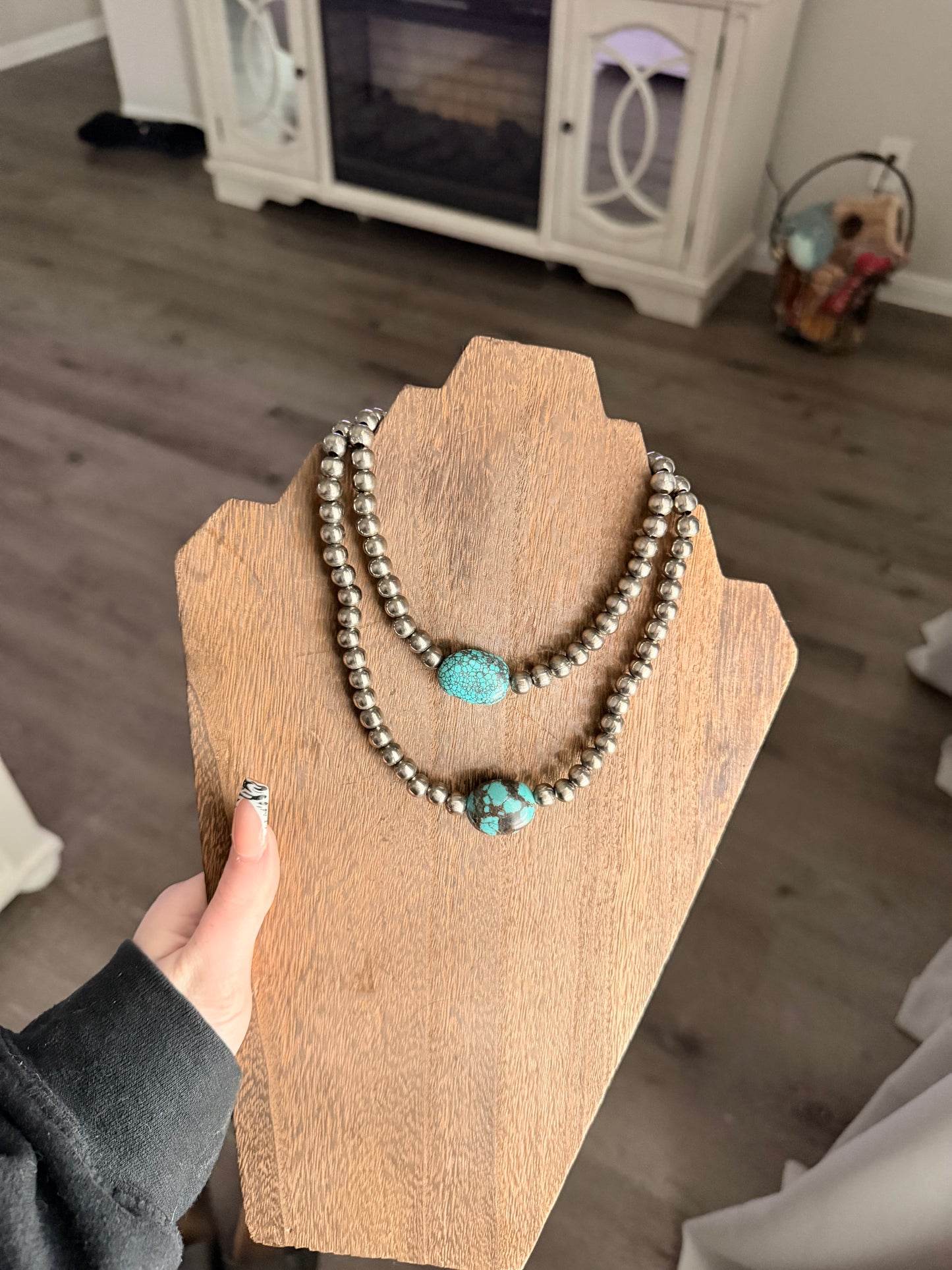 Chunky Turquoise Necklace