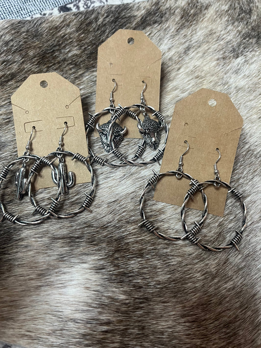 Barbwire Hoops