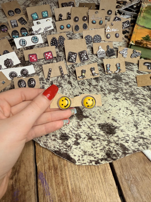 Smiley Studs