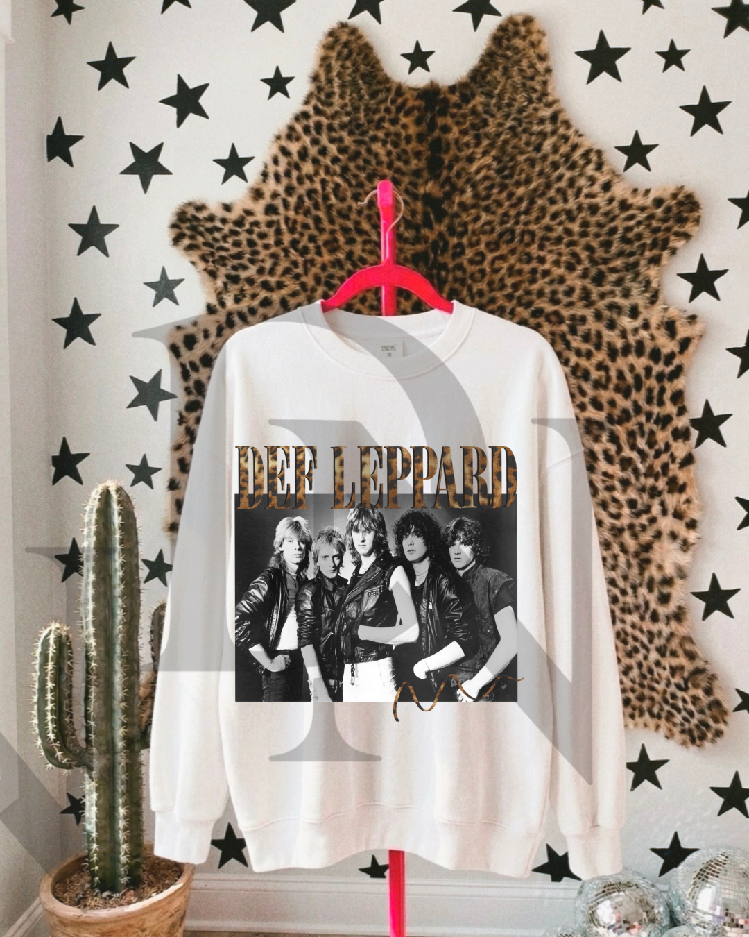 Cheetah Def Leppard Tee