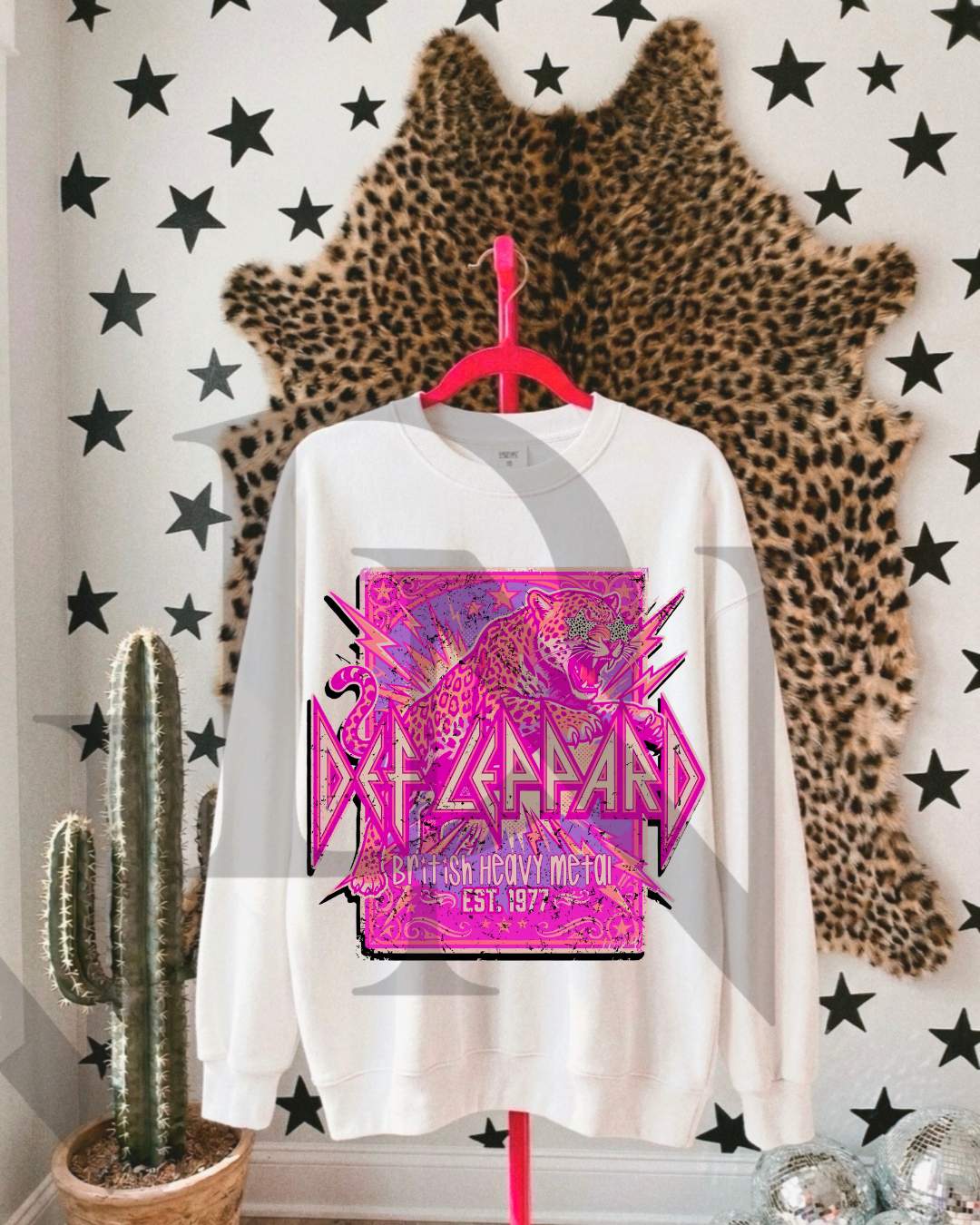 Pink Def Leppard Tee