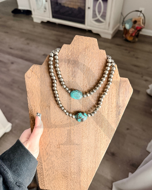 Chunky Turquoise Necklace