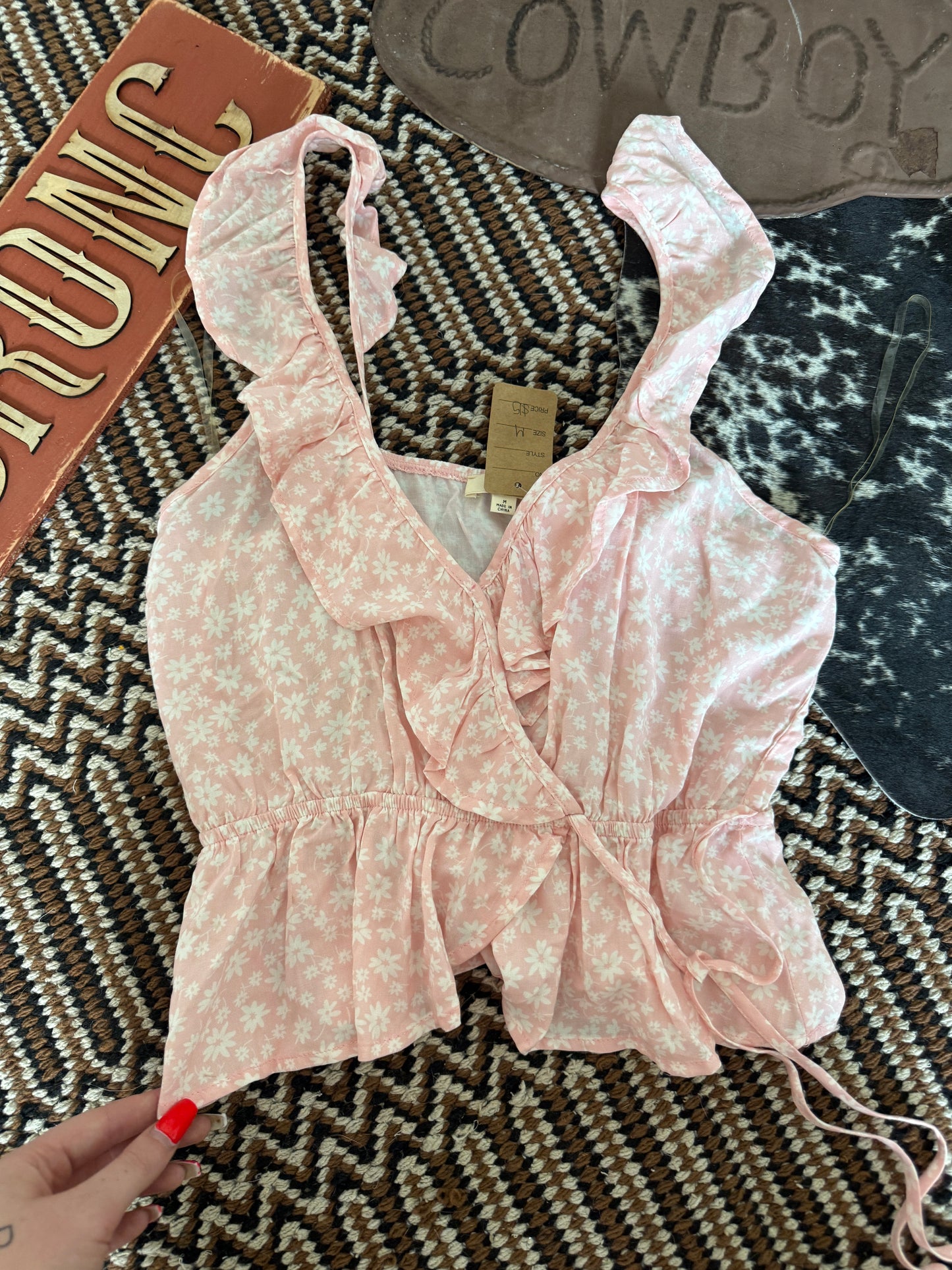 Pink Flow Top