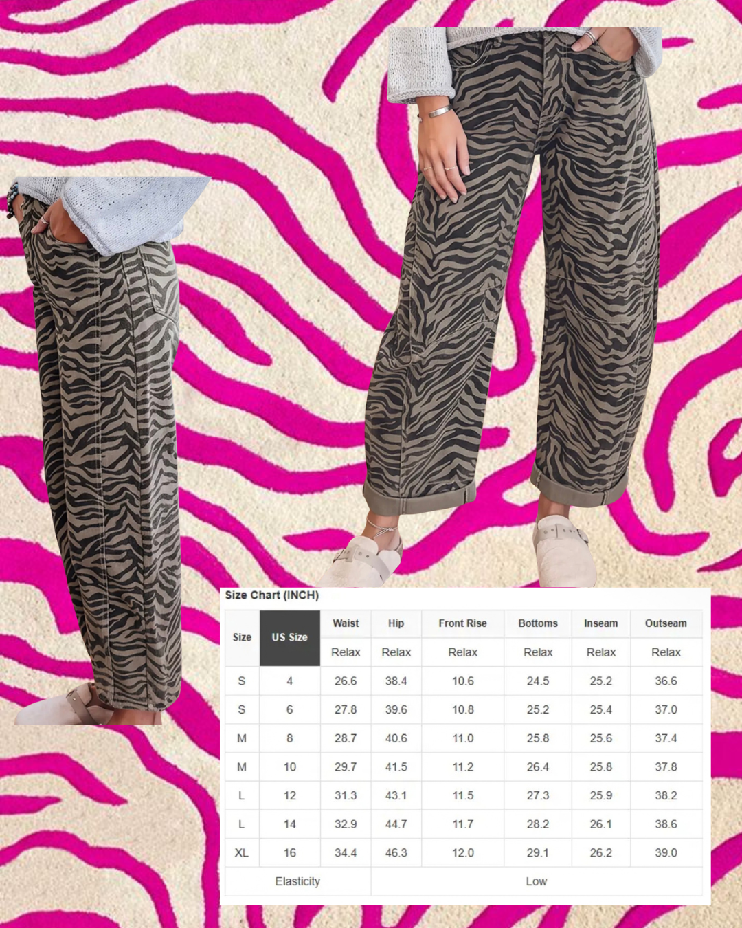 Zebra Jeans (Pre-Order!!)