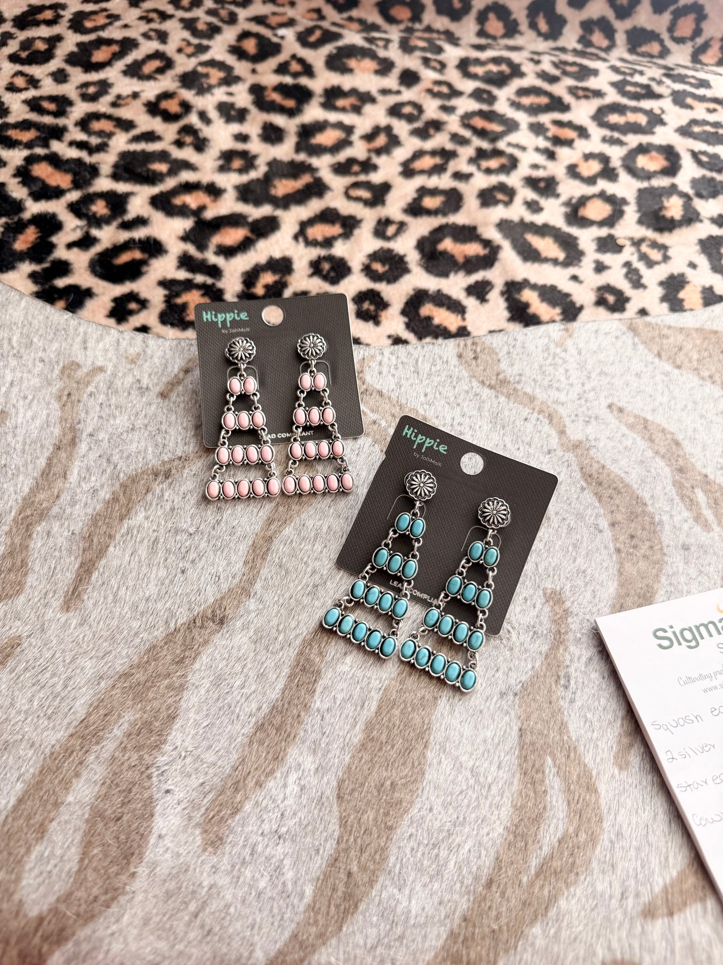 Pyramid Earrings