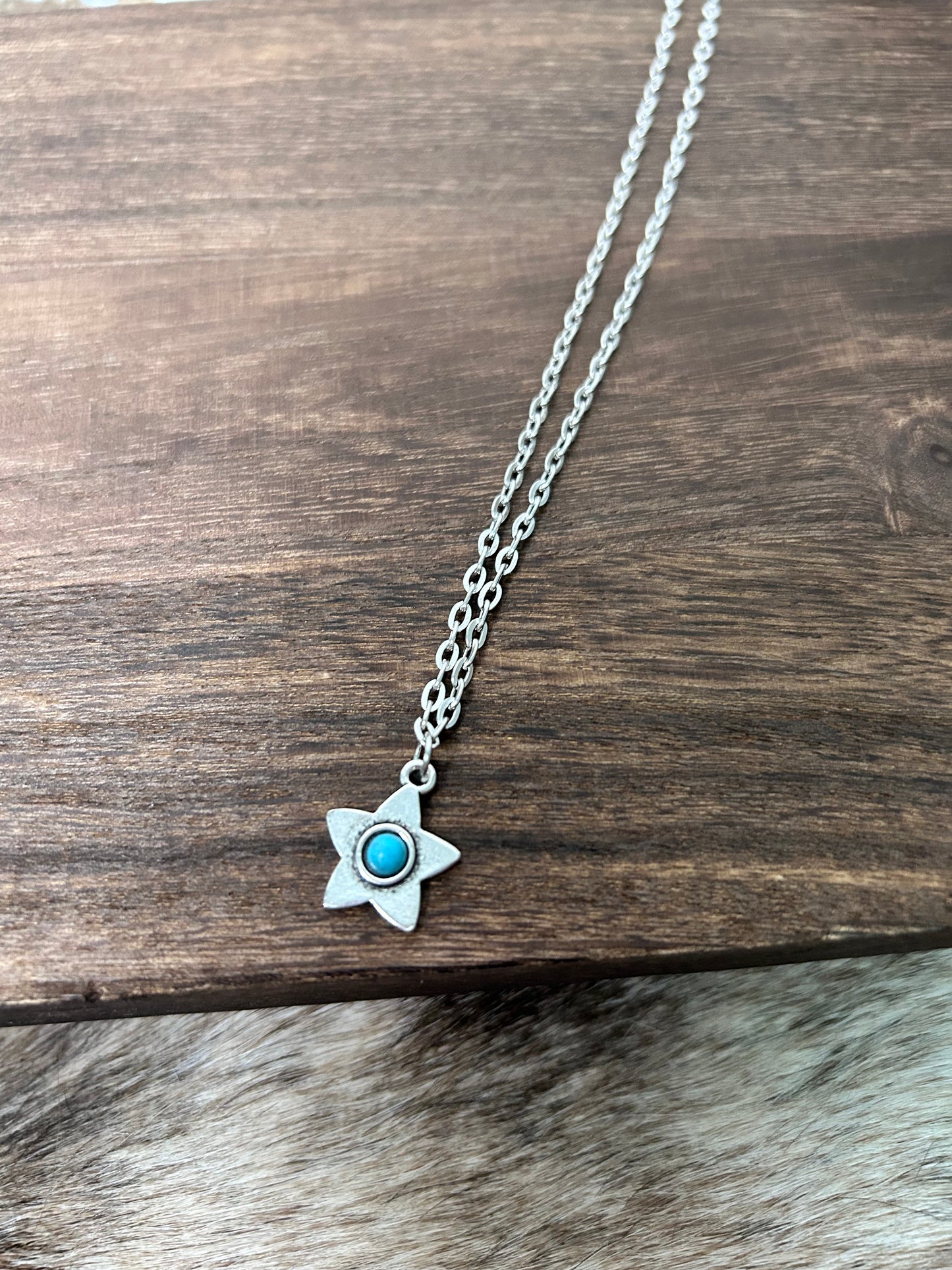 Turquoise Star Necklace