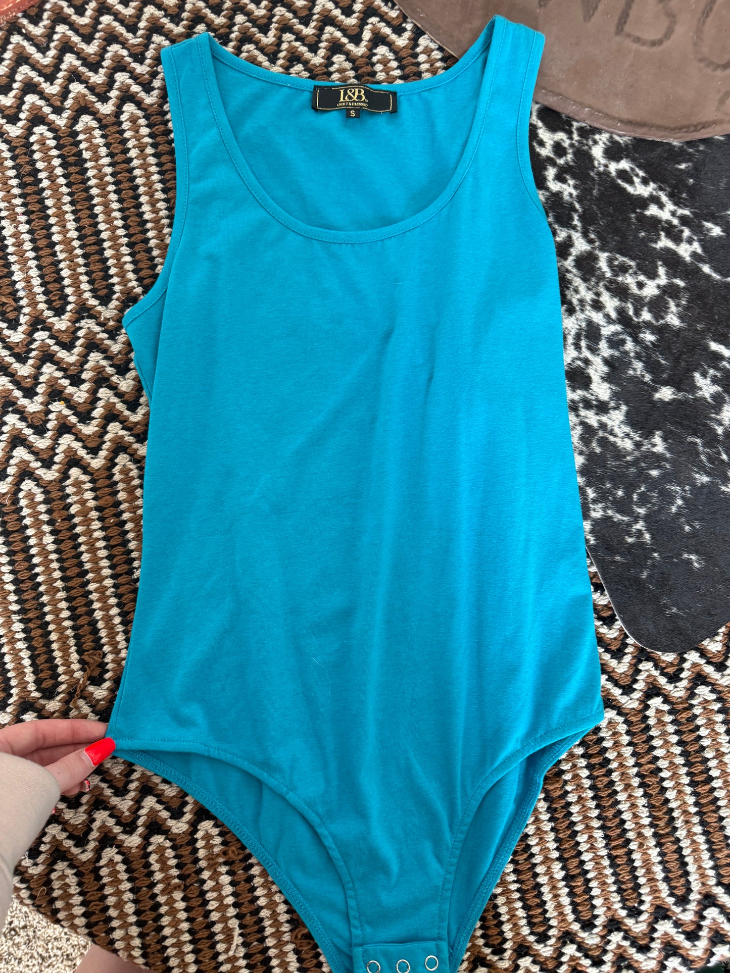 Blue Tank BodySuit