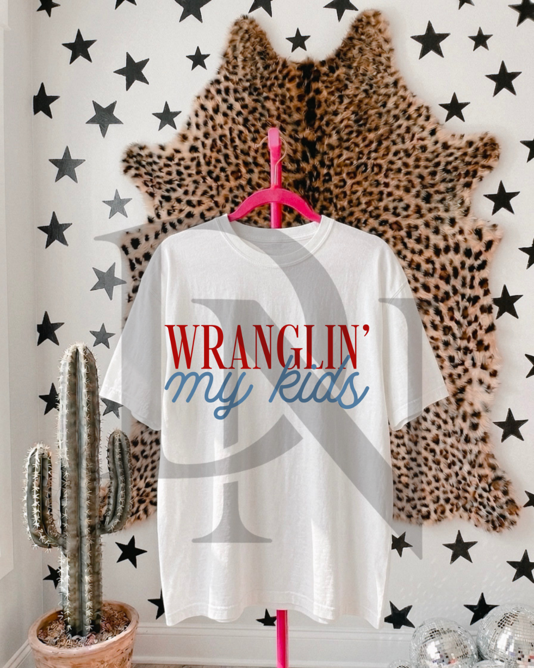 Wranglin My Kids Tee