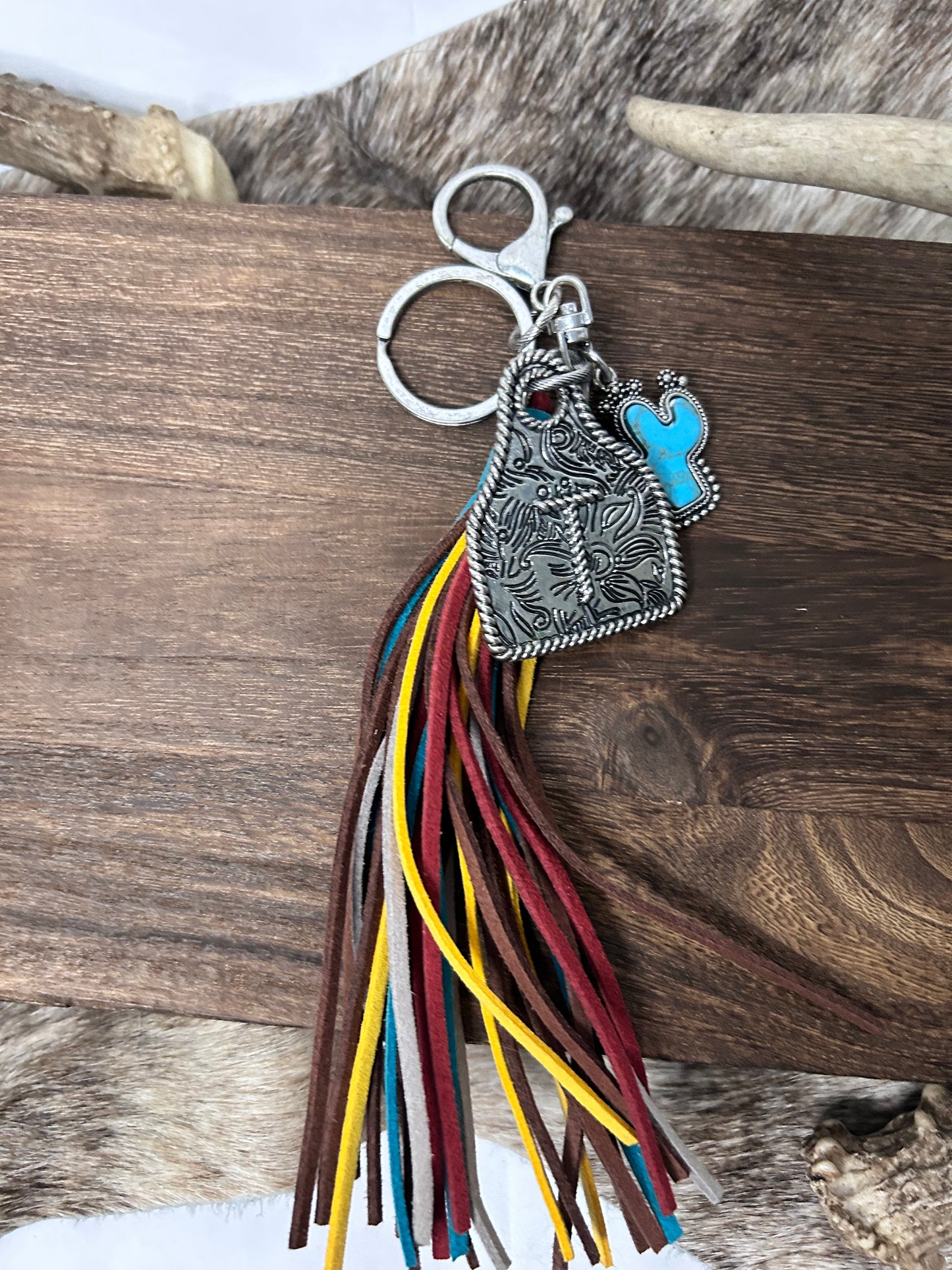 Welding tag keychain