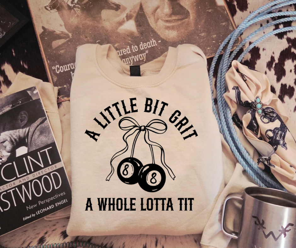 A little bit of grit tee