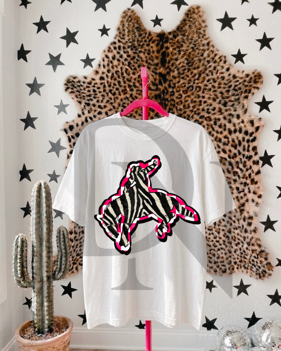 Bronc Zebra Tee