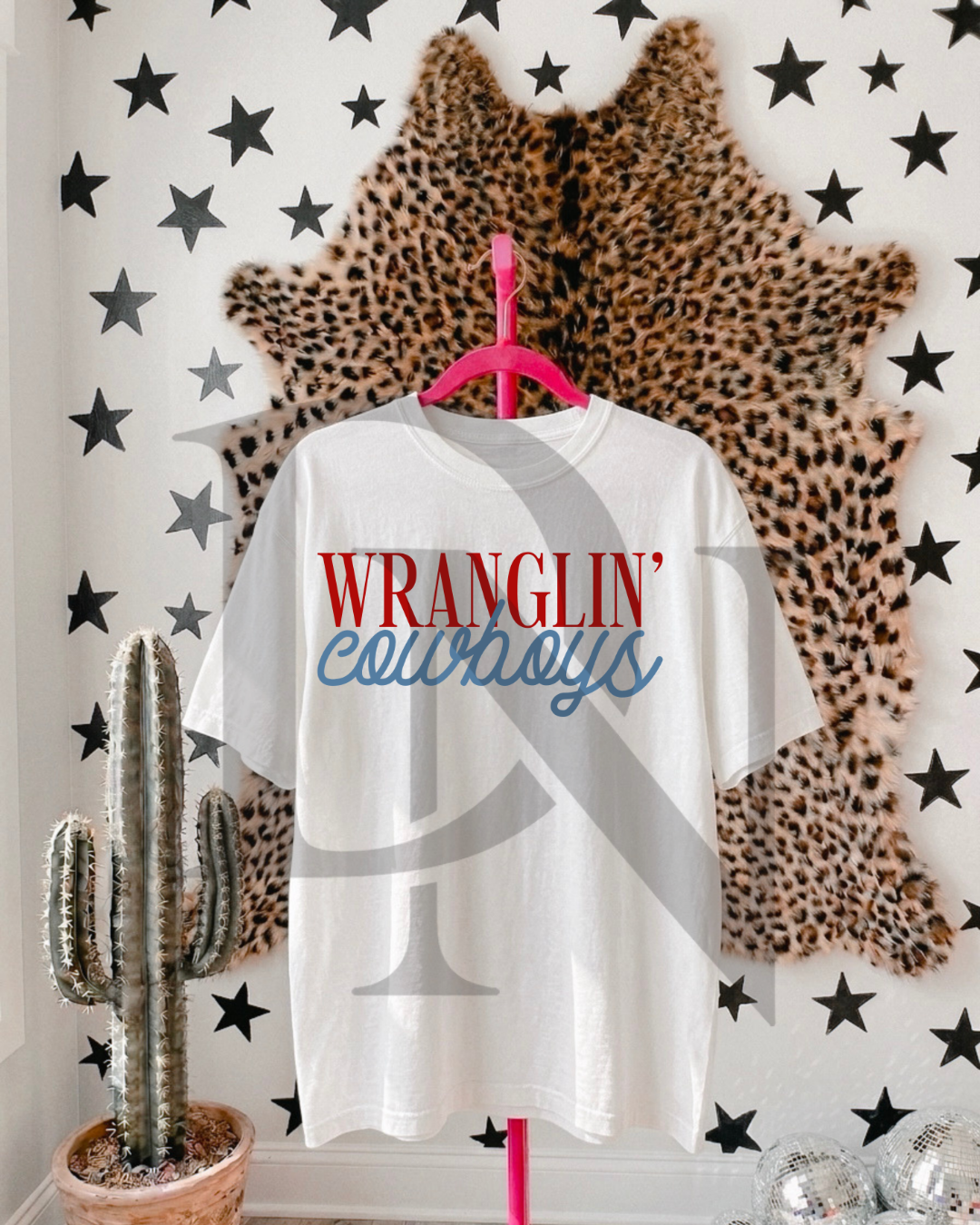 Wranglin Cowboys Tee