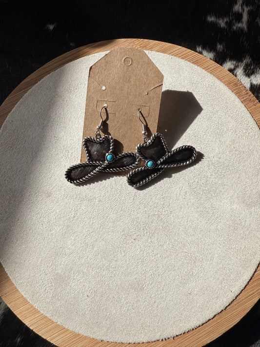 Cowboy Hat Earrings