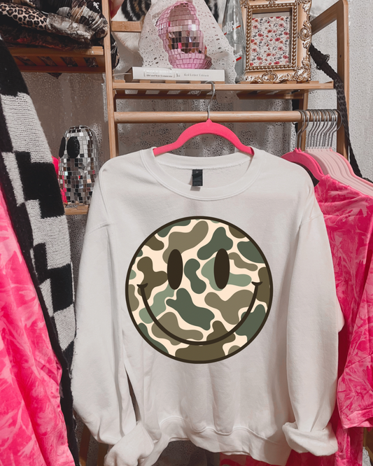 Smiley Camo Tee
