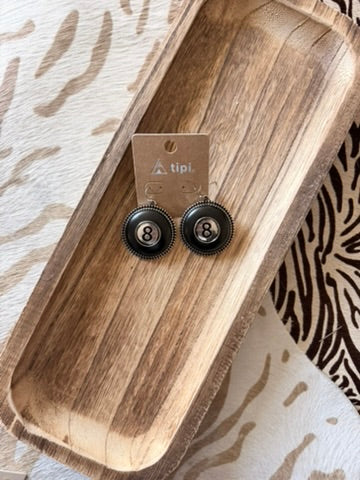 Big 8 Ball Earrings