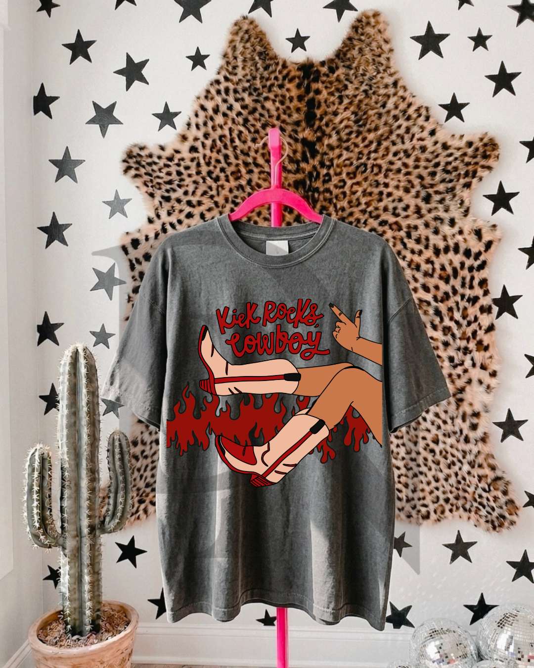 Kick Rocks Cowboy Tee