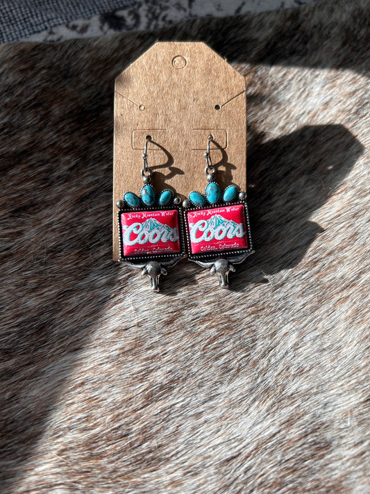 Coors Turquiose Earrings