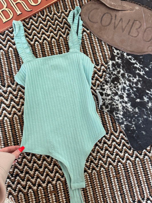 Turquoise Body Suit
