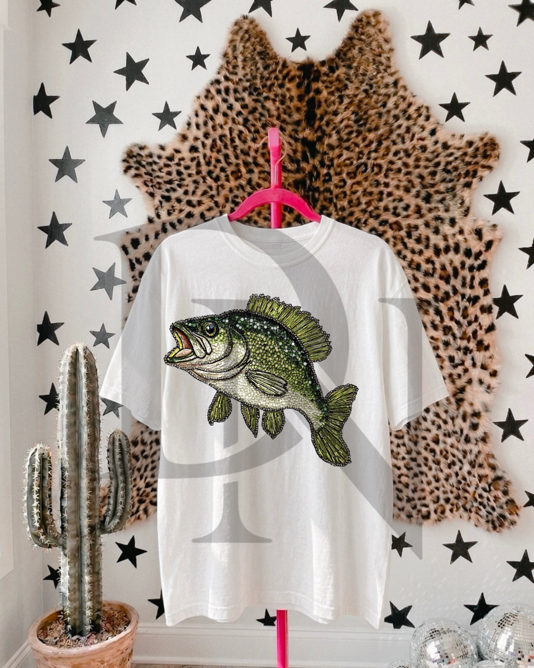 Sparkley Fish Tee (Faux)