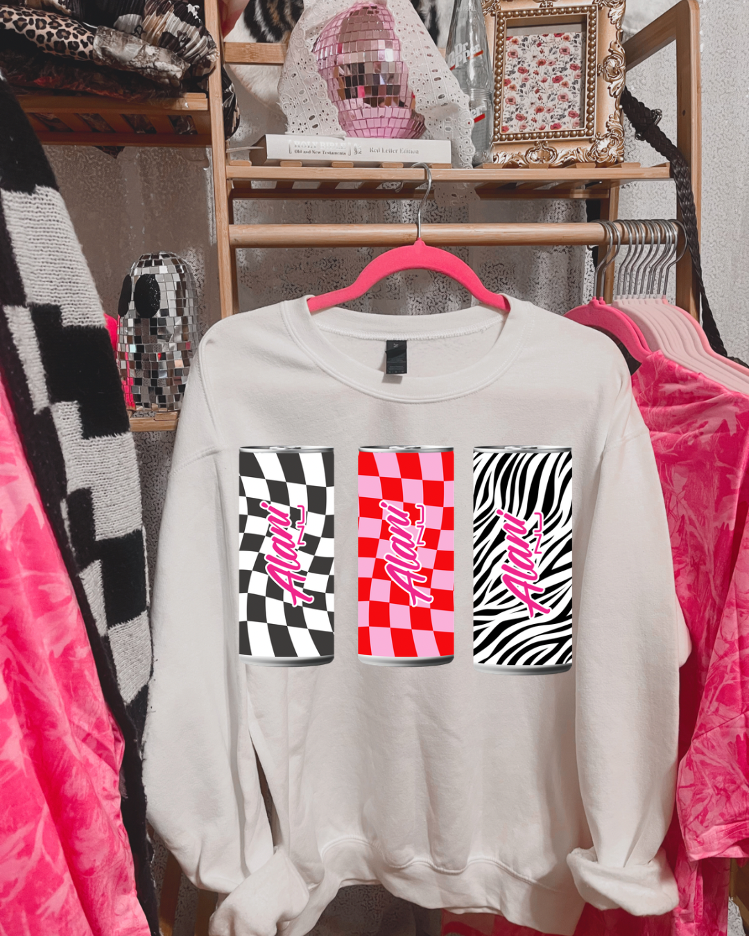 Alani Zebra Drink Tee
