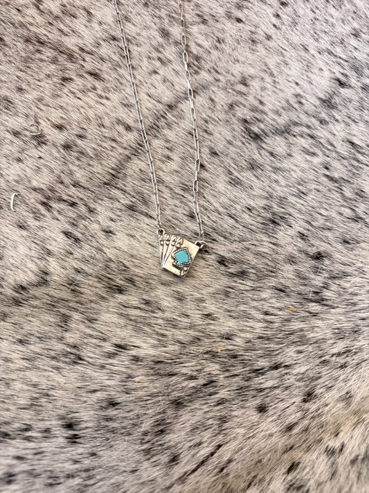 Card Spade Necklace