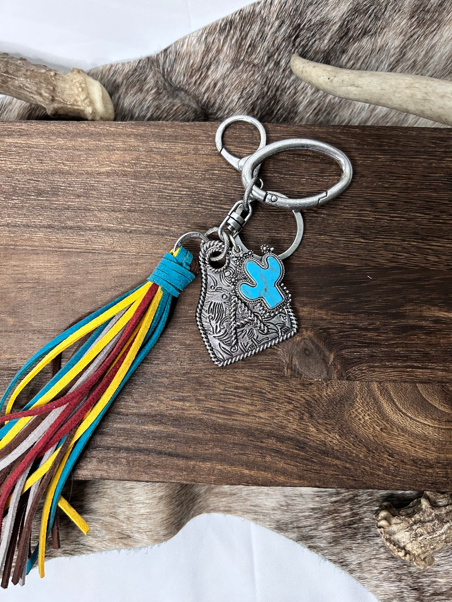 Welding tag keychain