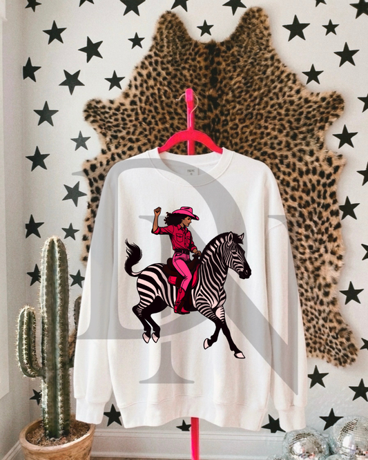 Pink Zebra Tee