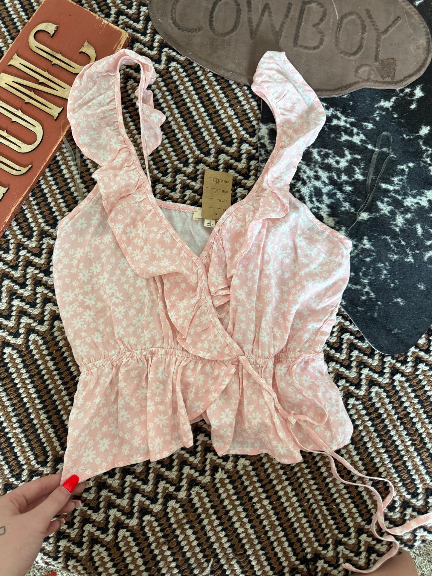 Pink Flow Top