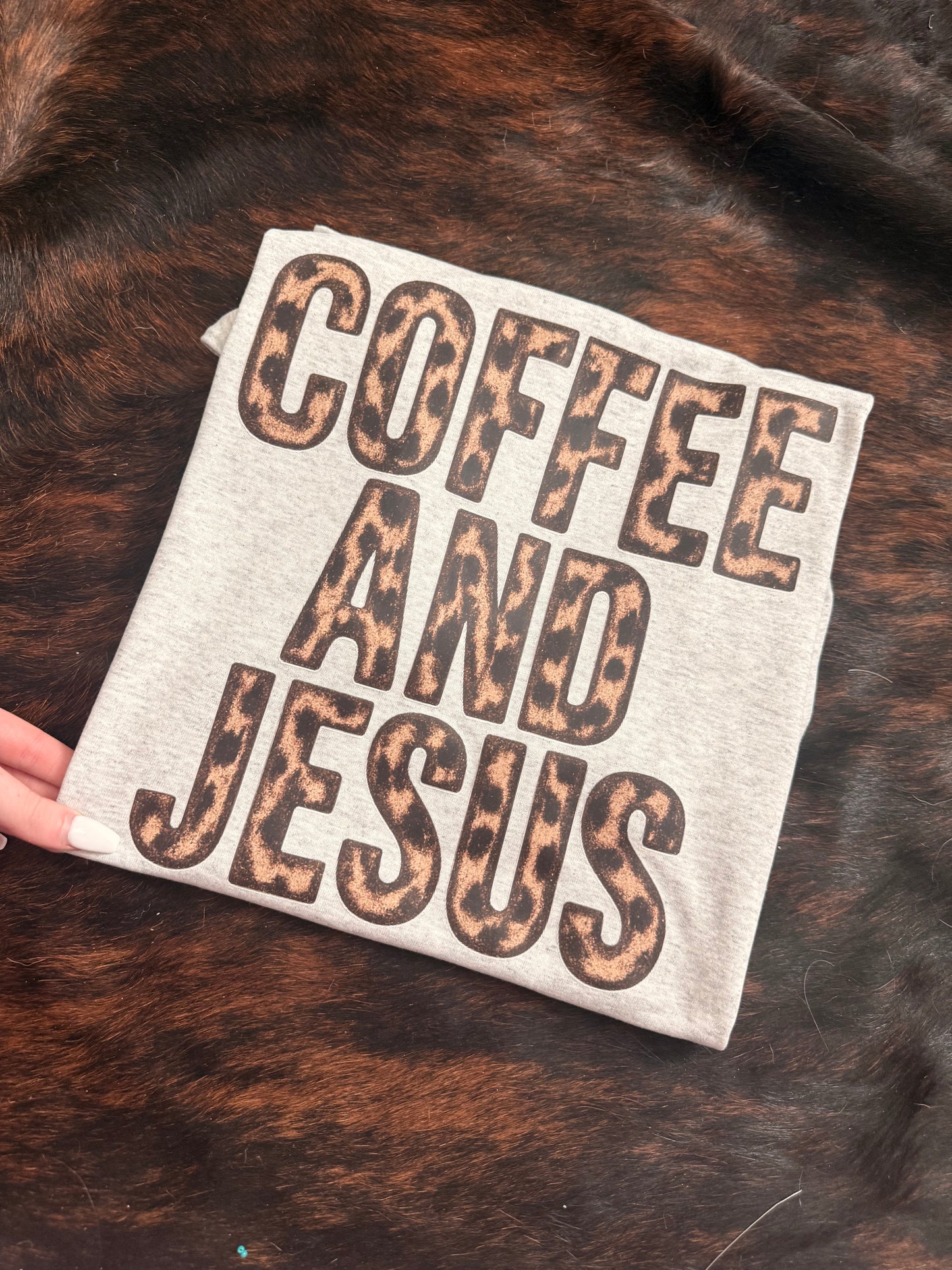 Coffee And Jesus Tee
