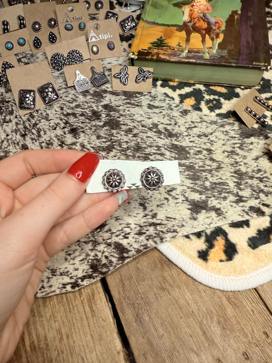 Small Concho Studs