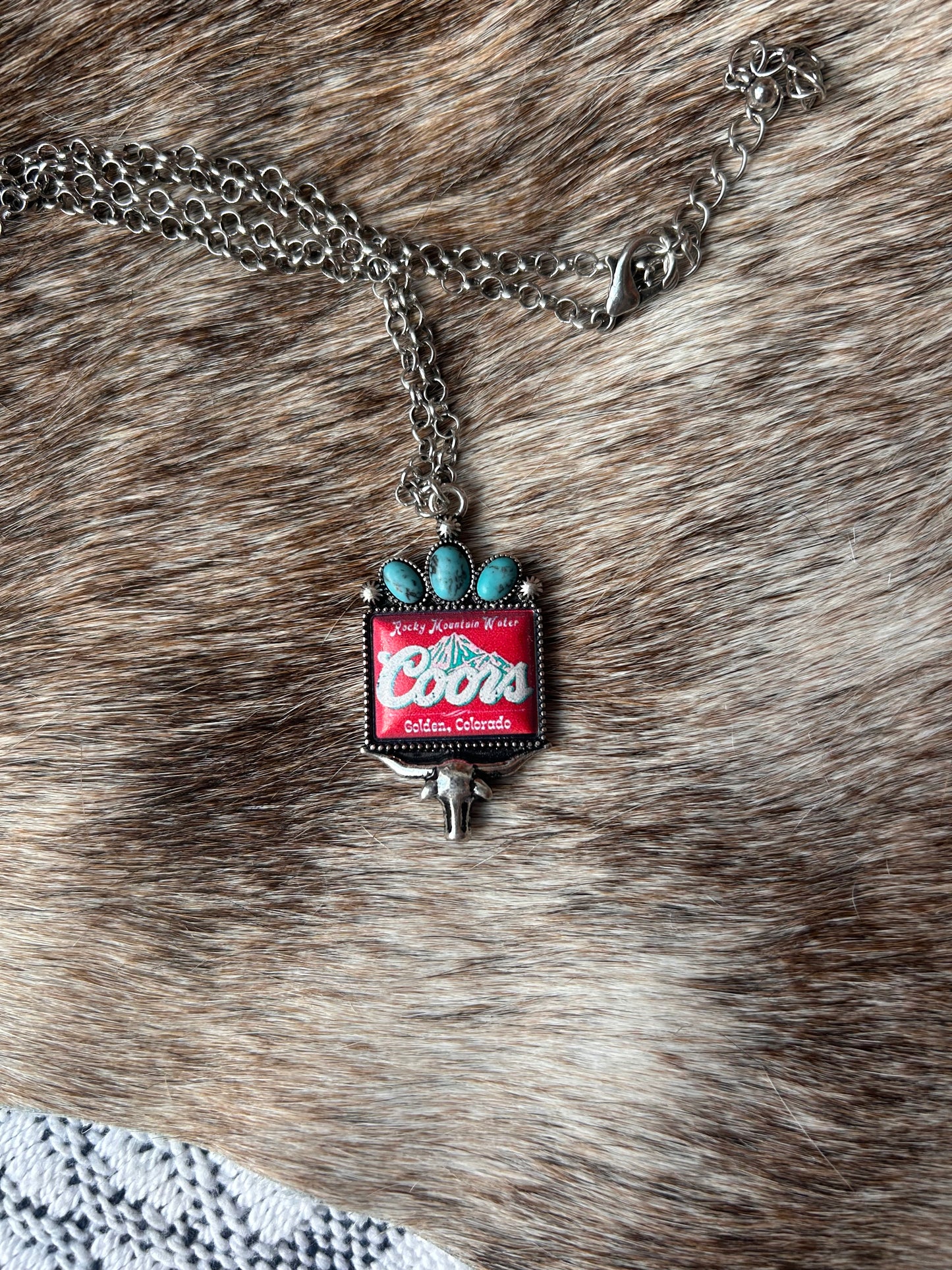 Coors Turquoise Necklace