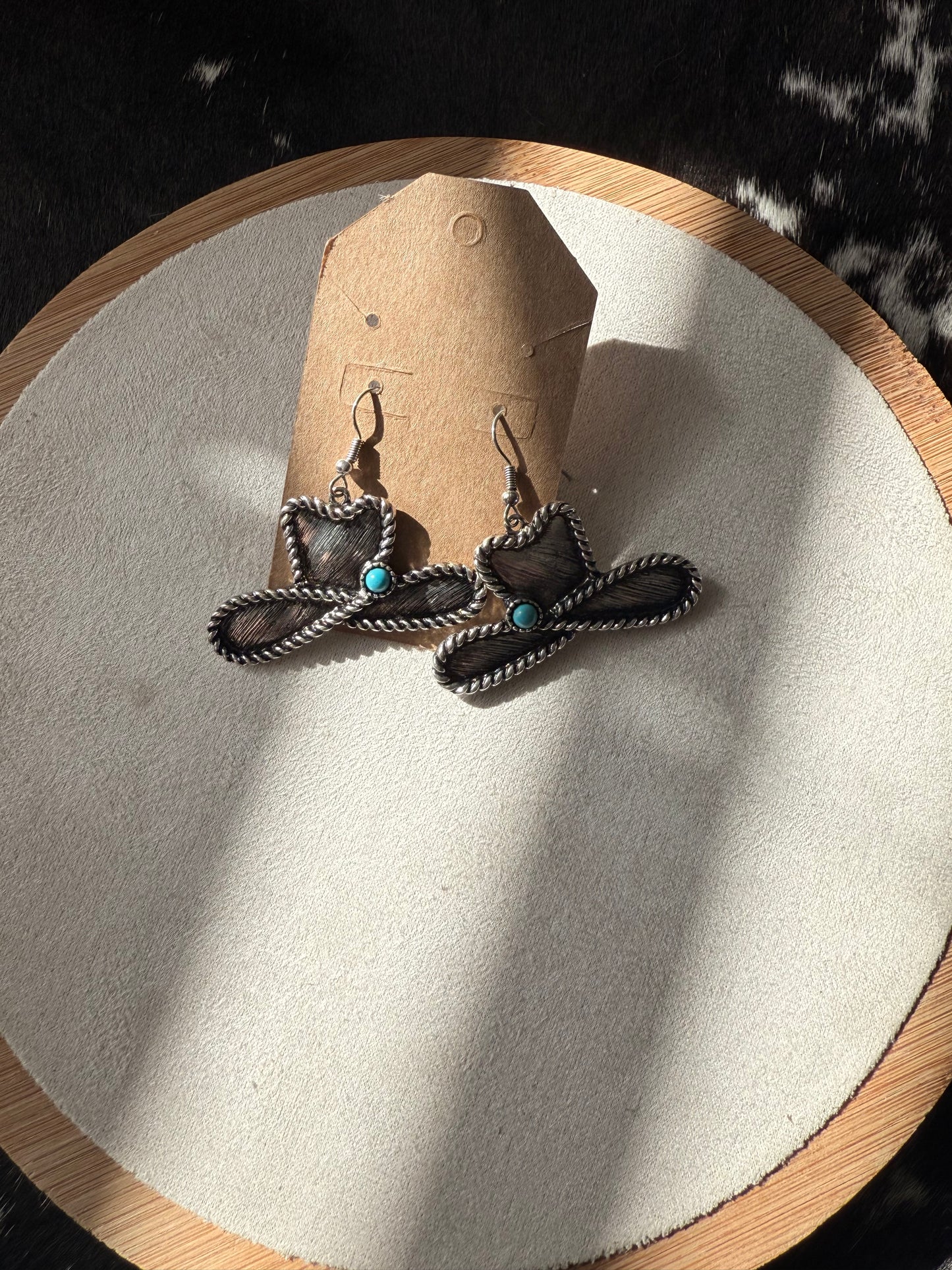 Cowboy Hat Earrings