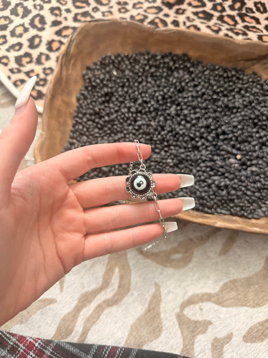 Messed Up 8 Ball Necklace