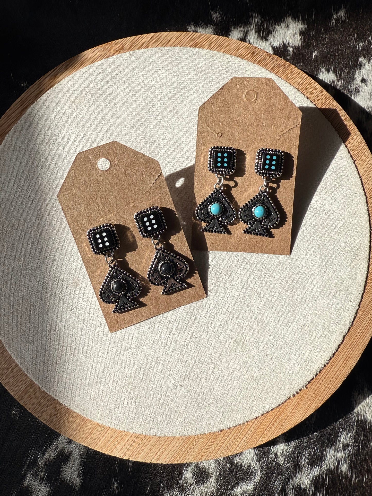 Small Spade Earrings
