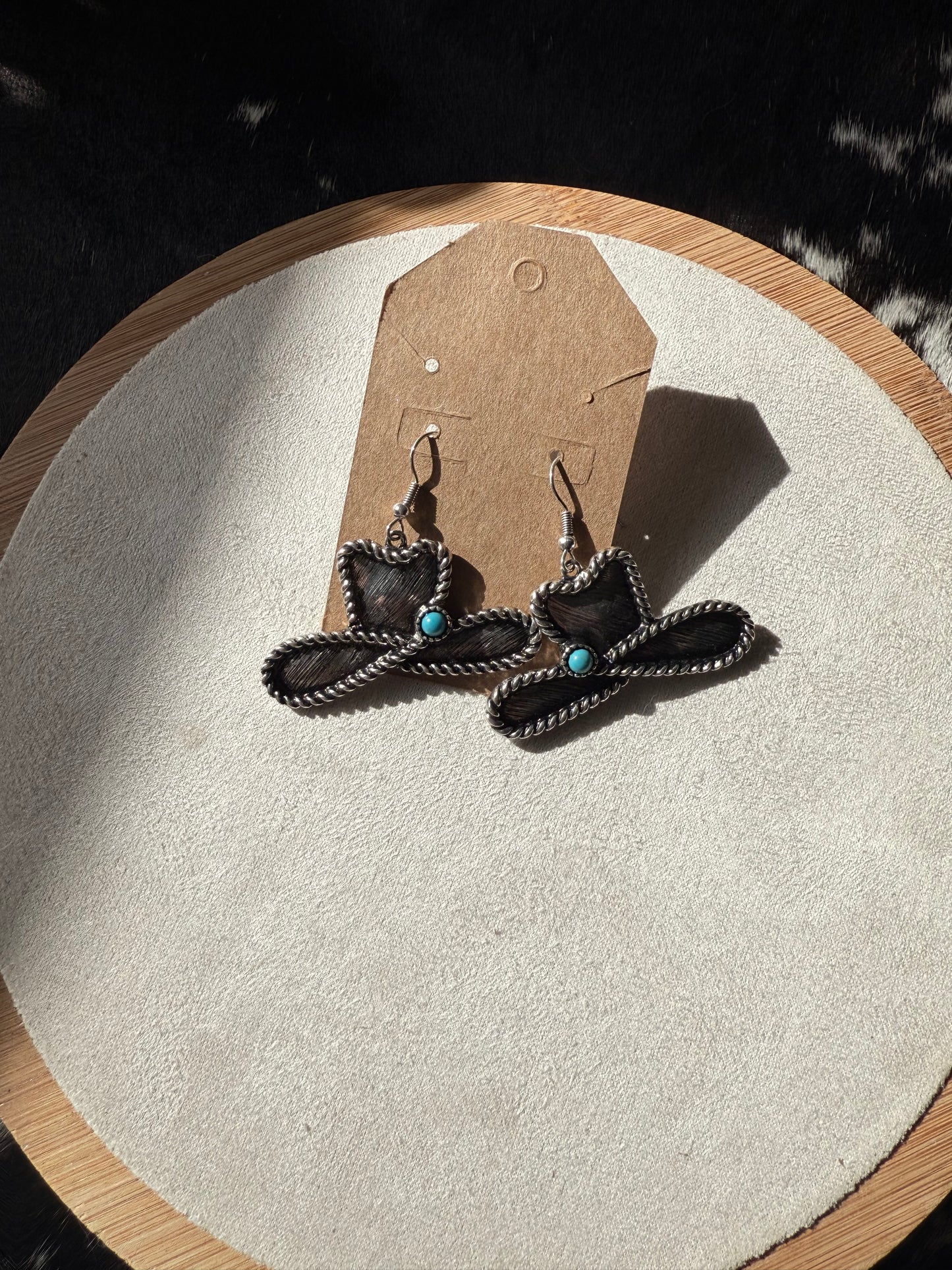 Cowboy Hat Earrings