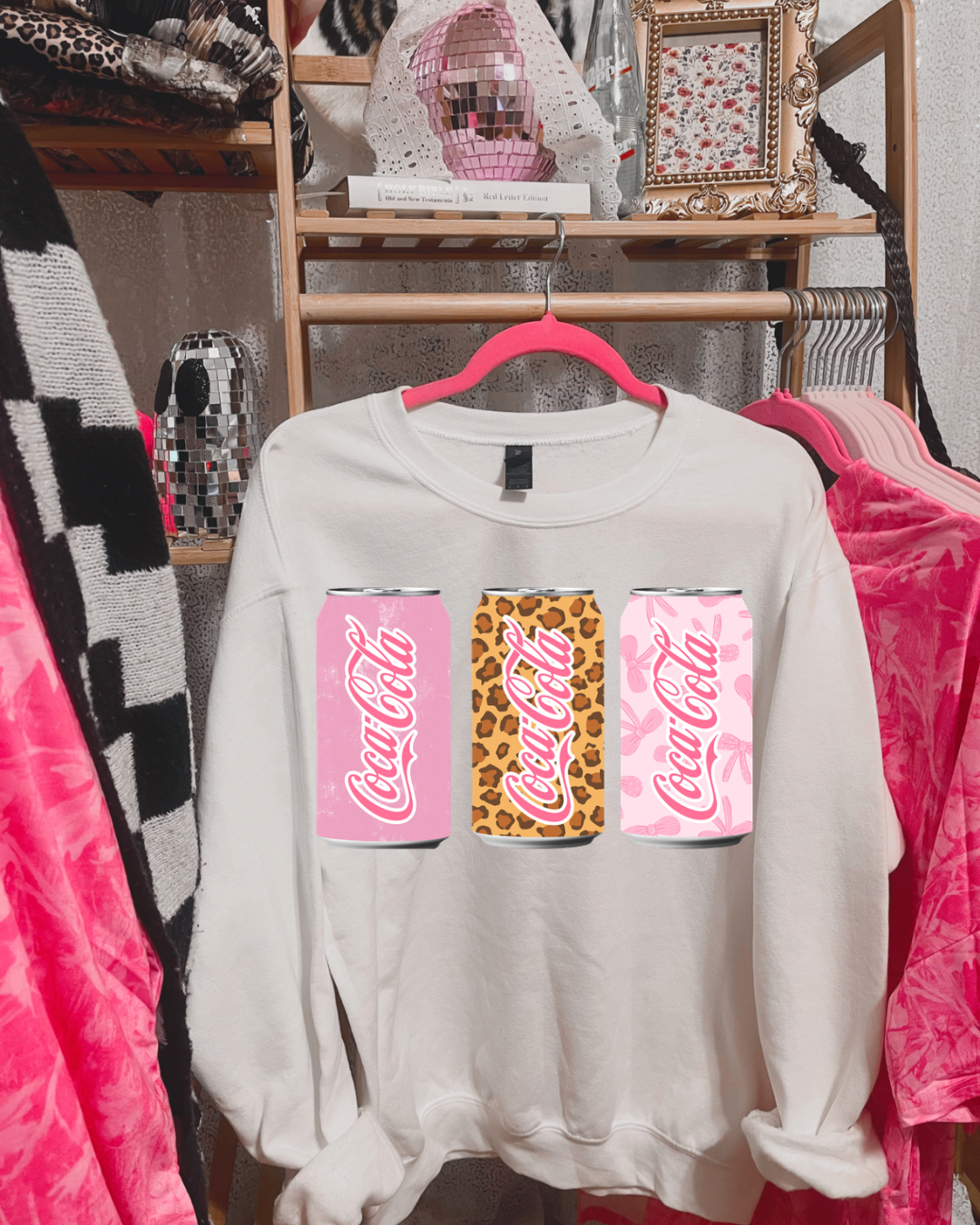 Coke Pink Drink Tee