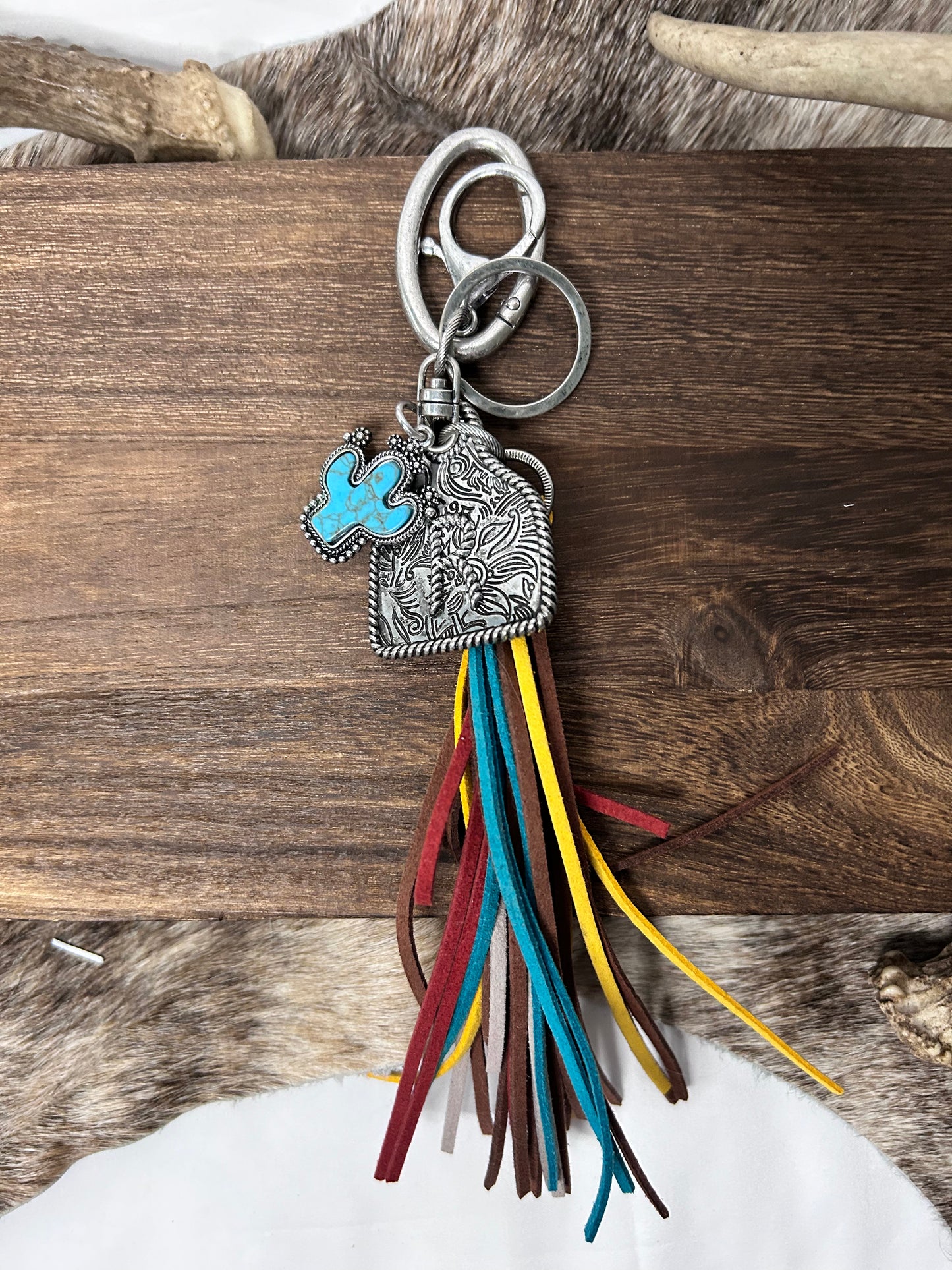 Welding tag keychain