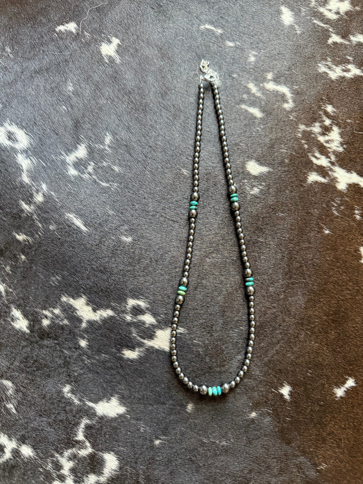 (Authentic) Turquoise Beaded Necklace