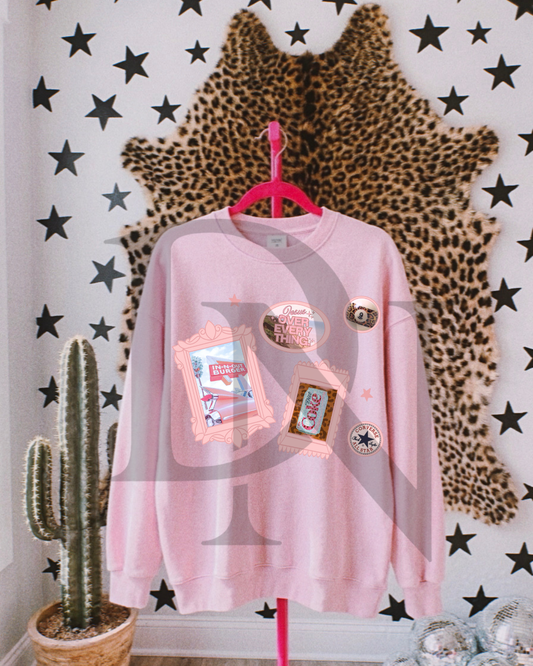Pink Collage TEE